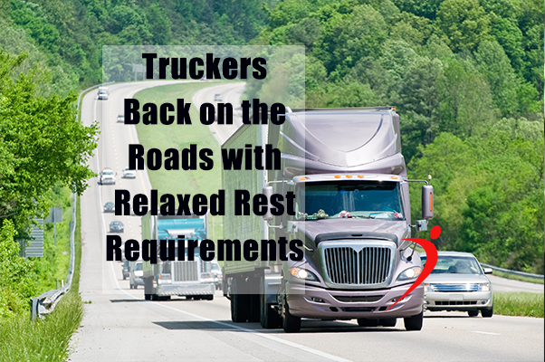 Truckers Back on the Roads with Relaxed Rest Requirements